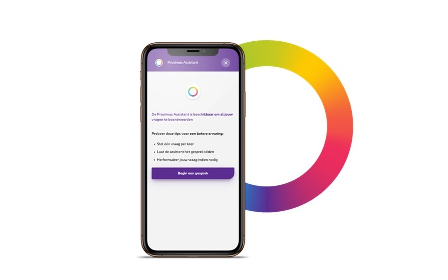 Have a question? Proximus Assistant answers 24/7 via our chat
