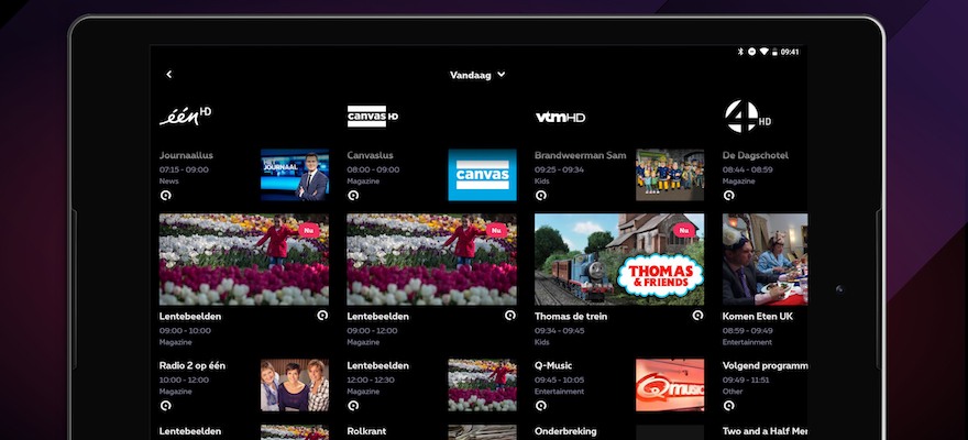 Kijk ook onderweg naar wat je wil, met de Proximus TV-app