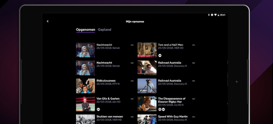 Kijk ook onderweg naar wat je wil, met de Proximus TV-app