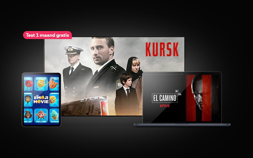 Je favoriete tv-optie, een maand gratis!